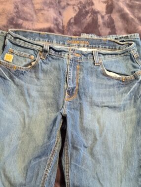 Cinch Men's Light Blue Relaxed Denim Jeans